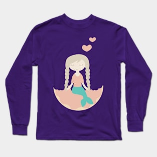 Even the Mermaid loves Donut Long Sleeve T-Shirt